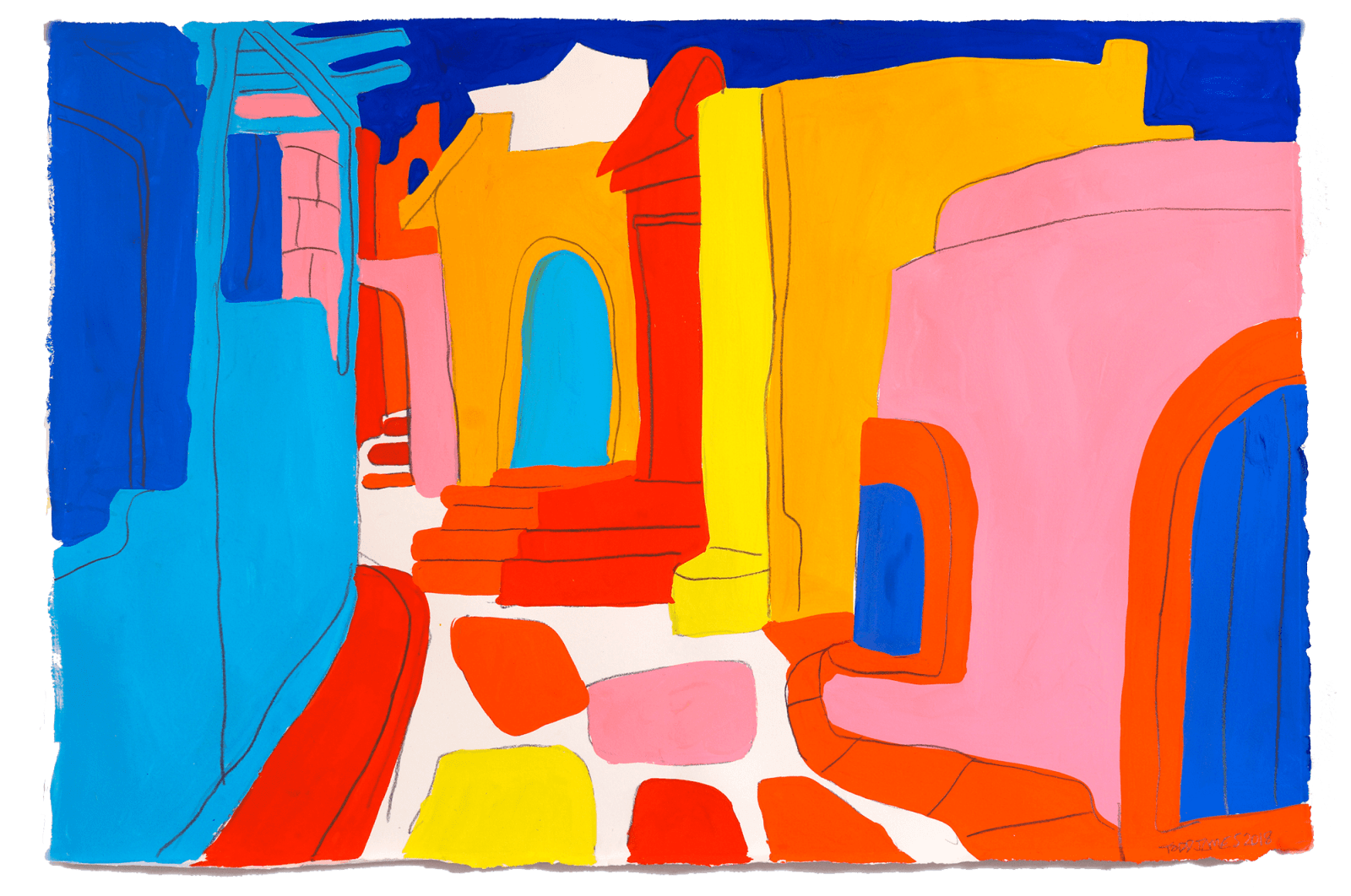 Todd James, Rainbow Alley, 2018