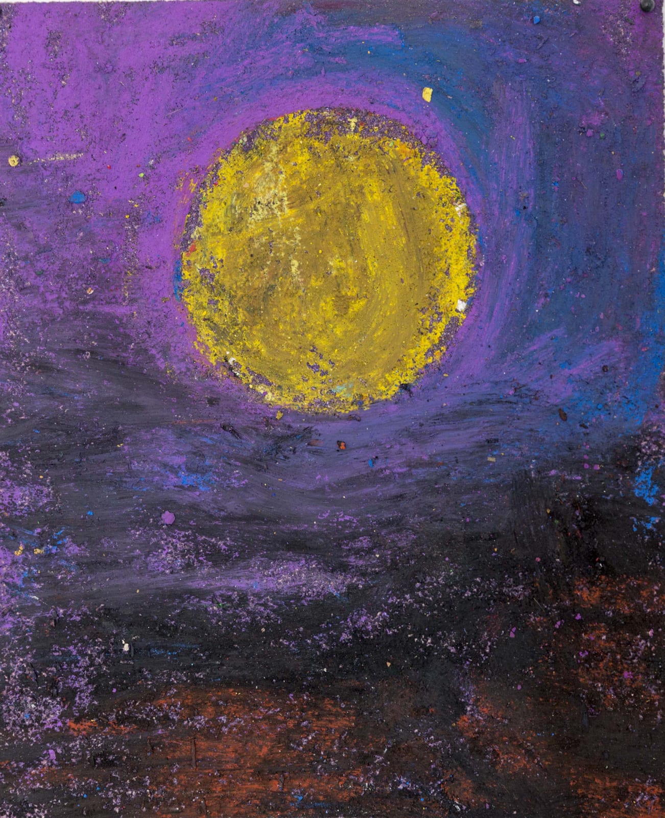 Sam Friedman, Untitled (Moon), 2019