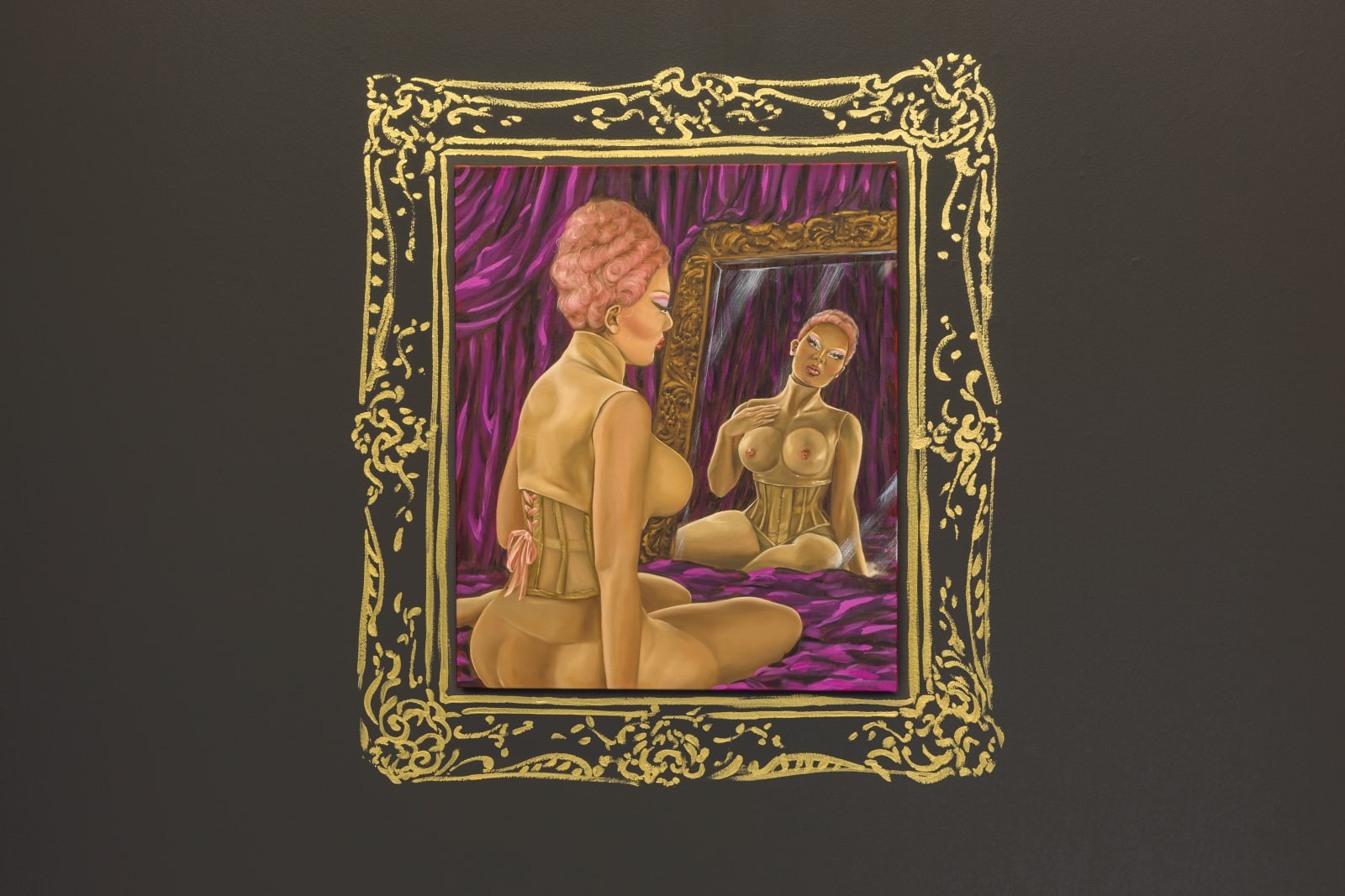 Xu Yang, Self-portrait: An act of resistance, 2022