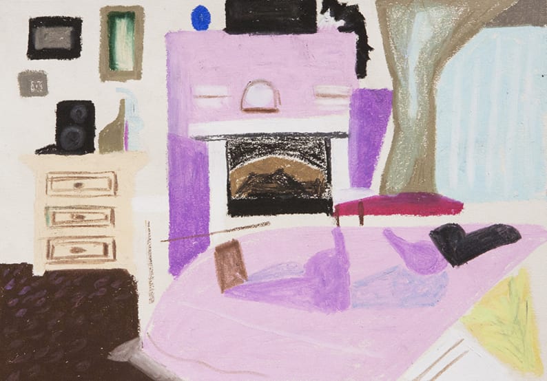 Antonakis Christodoulou, Study of Air Force Amy’s room at the Moonlight Bunny Ranch, 2012
