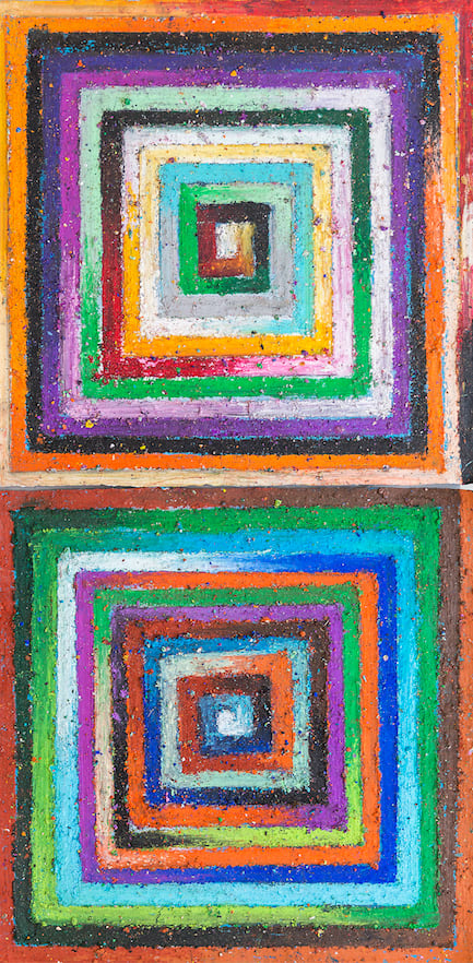 Sam Friedman, Untitled (Squares), 2019