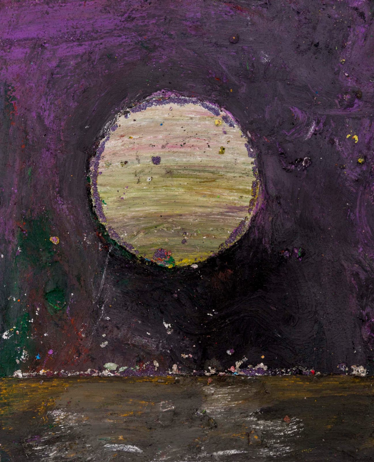 Sam Friedman, Untitled (Moon), 2019