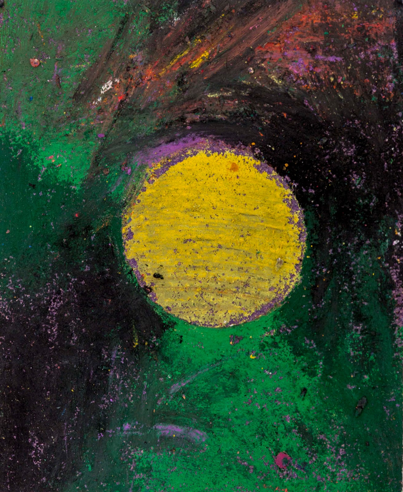 Sam Friedman, Untitled (Moon), 2019