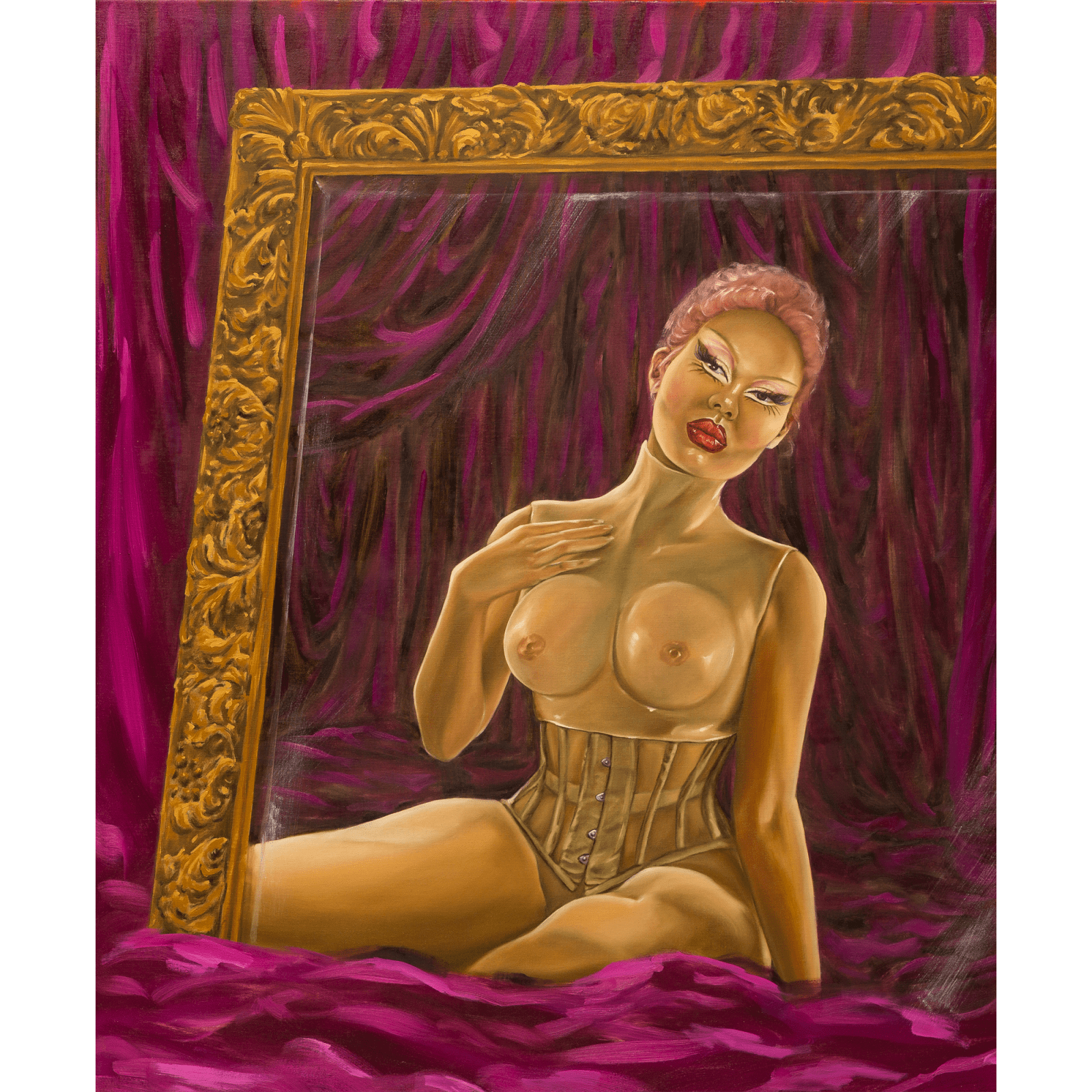 Xu Yang, Self-portrait: Truth hunter, 2022
