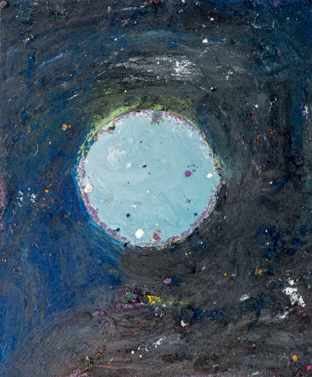 Sam Friedman, Untitled (Moon), 2019
