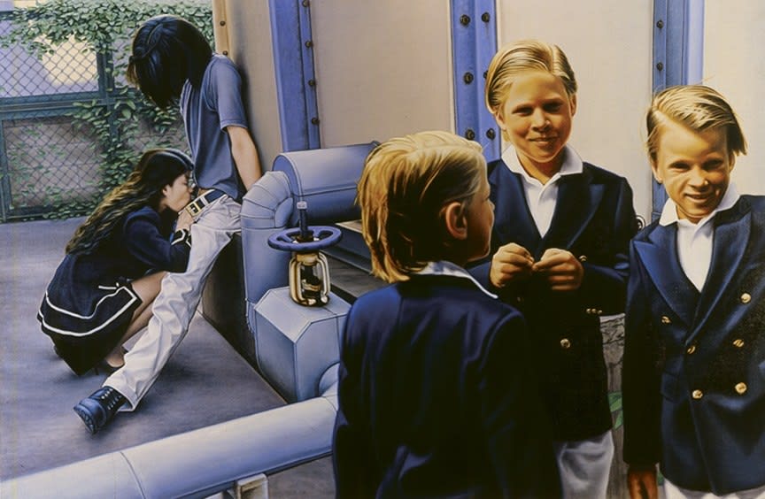 Damian Loeb, BLOWJOB (THREE LITTLE BOYS), 1999