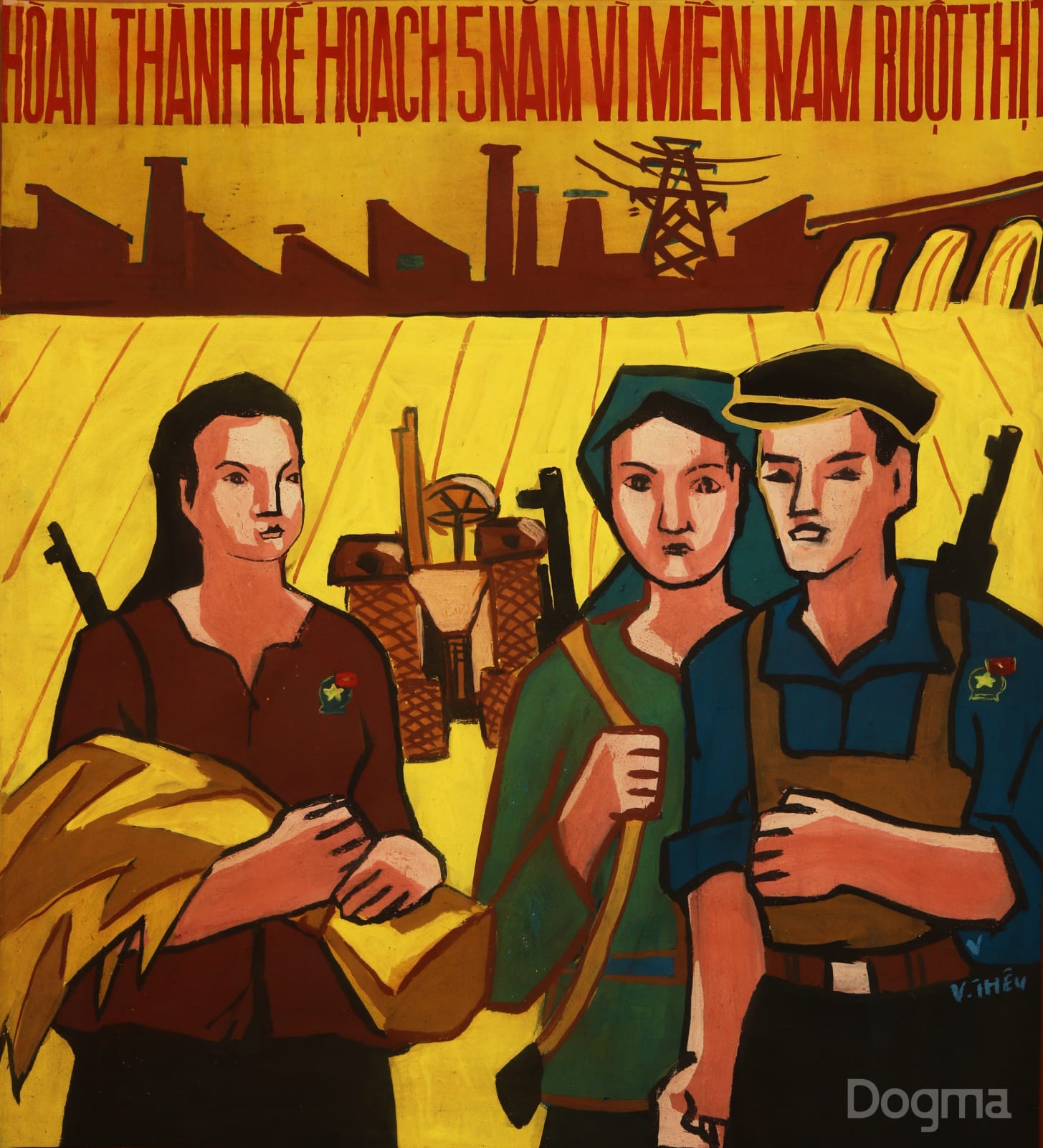 V. Thêu, Hoàn thành kế hoạch 5 năm