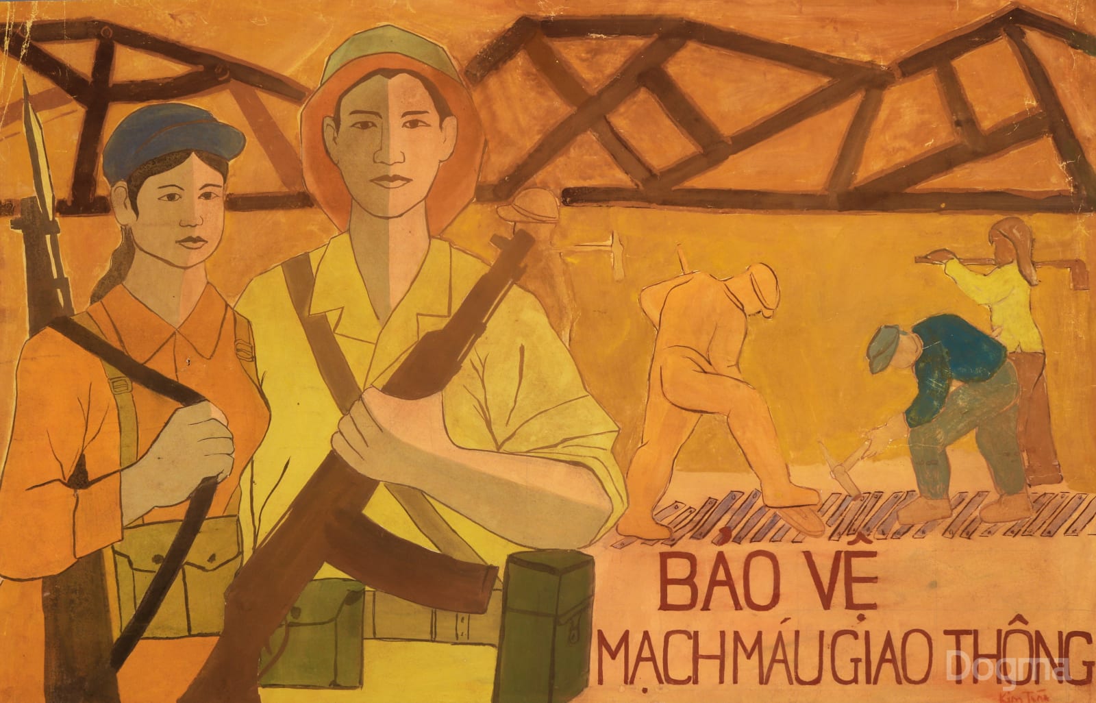 Kim Toàn (?), Bảo vệ mạch máu giao thông