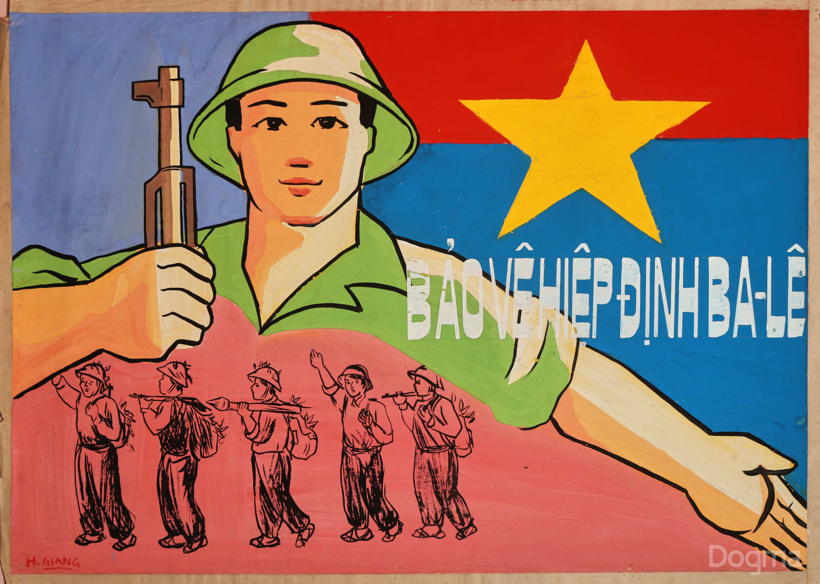 H. Giang, Bảo vệ hiệp định Ba-Lê