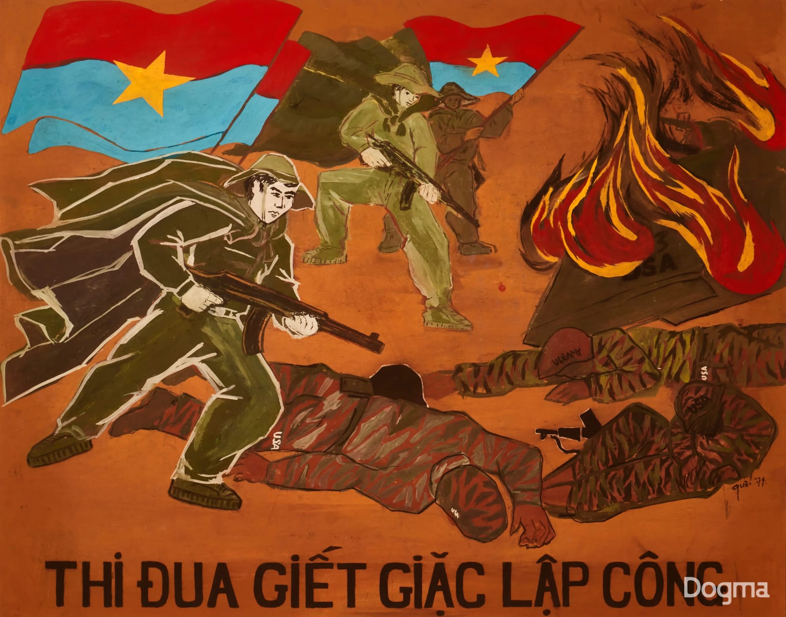 Quốc, Thi đua giết giặc lập công, 1974