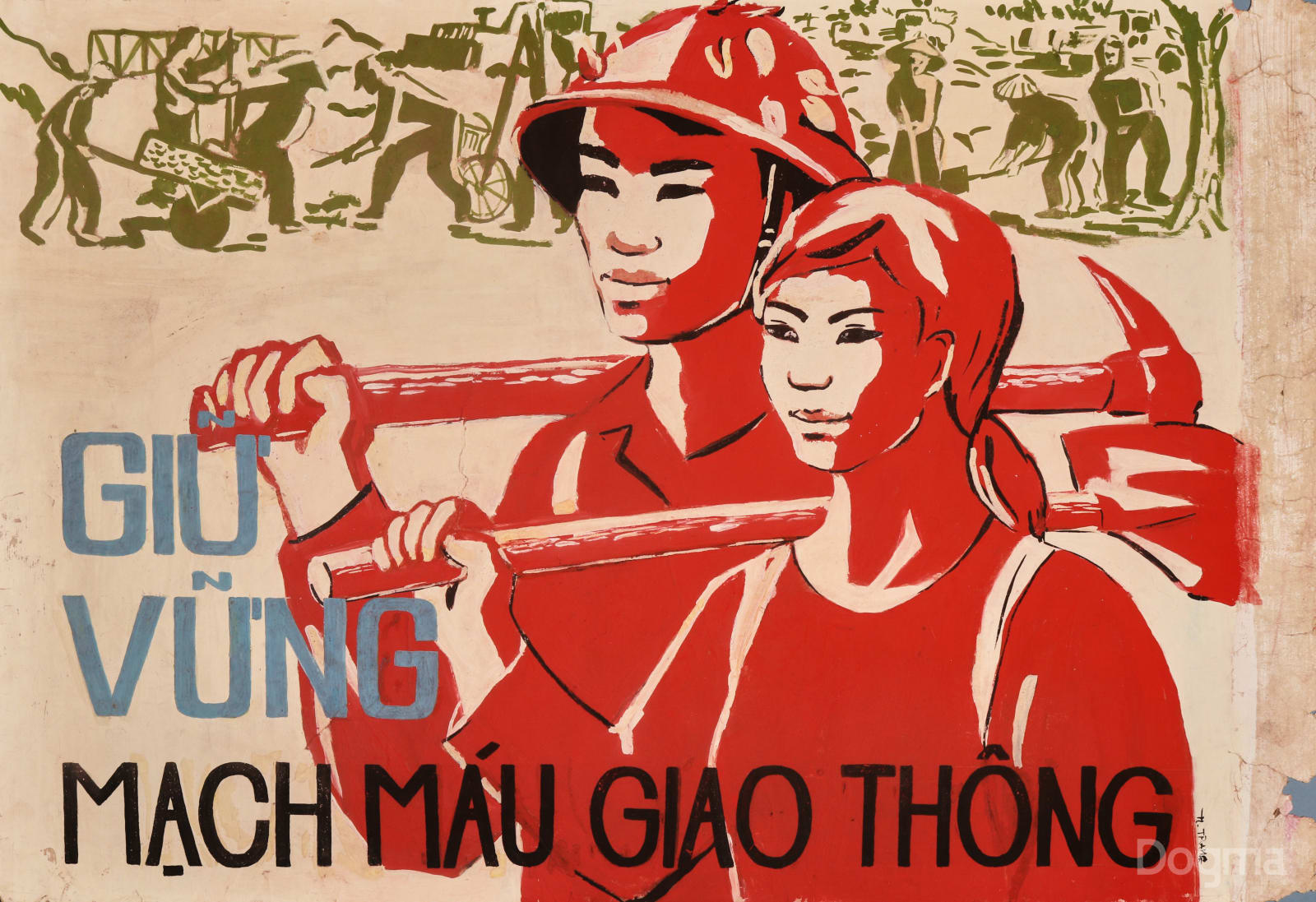 H. Trang, Giữ vững mạch máu giao thông