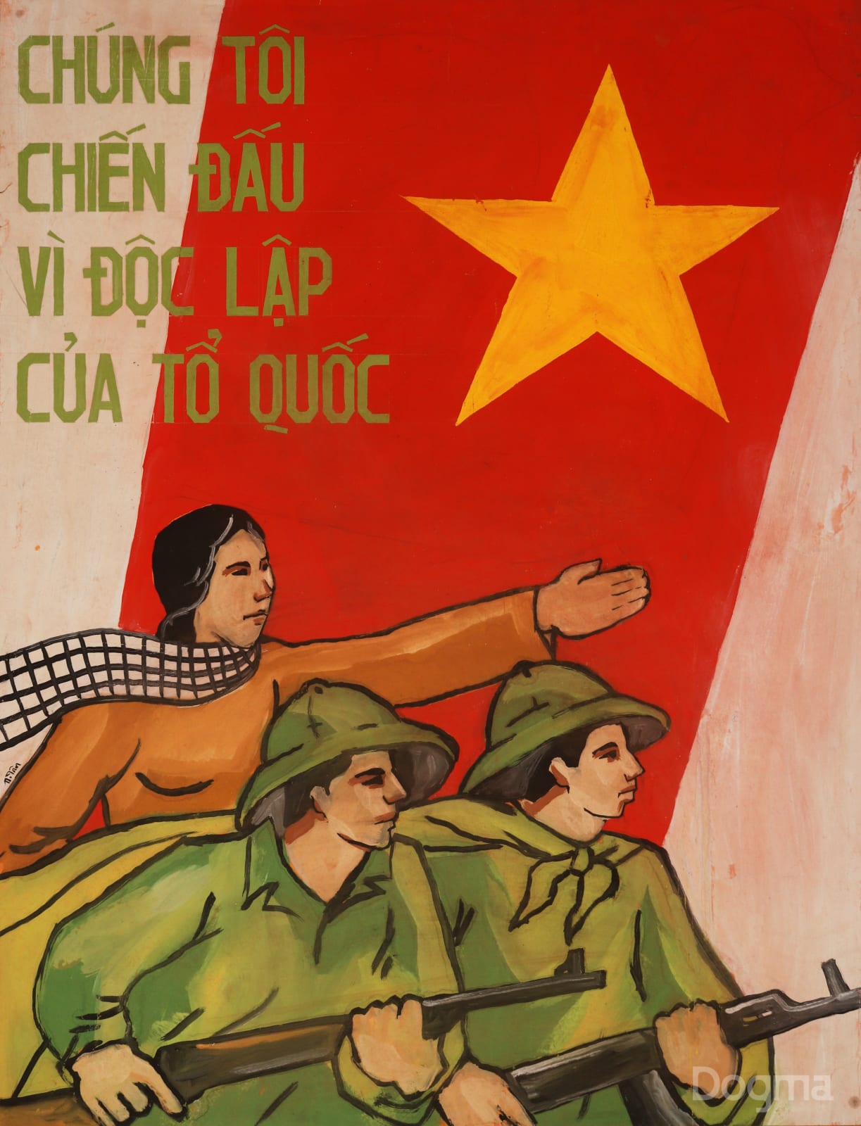 N. Tân, Chúng tôi chiến đấu