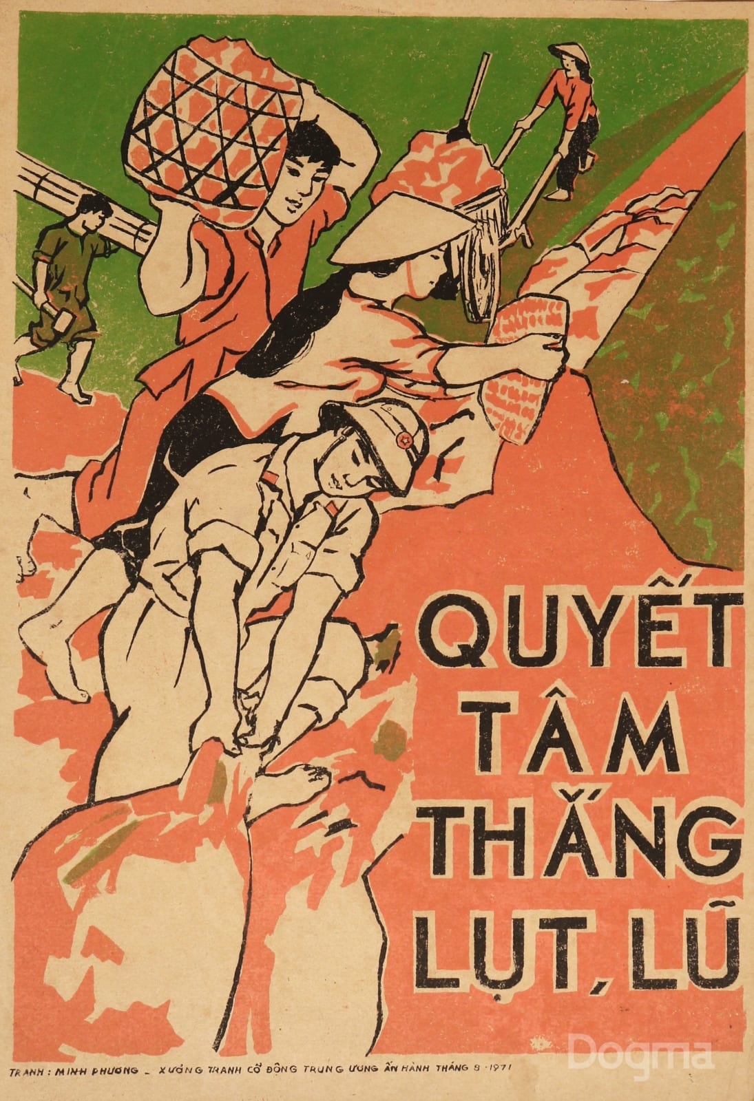 Minh Phương, Quyết tâm thắng lụt lũ