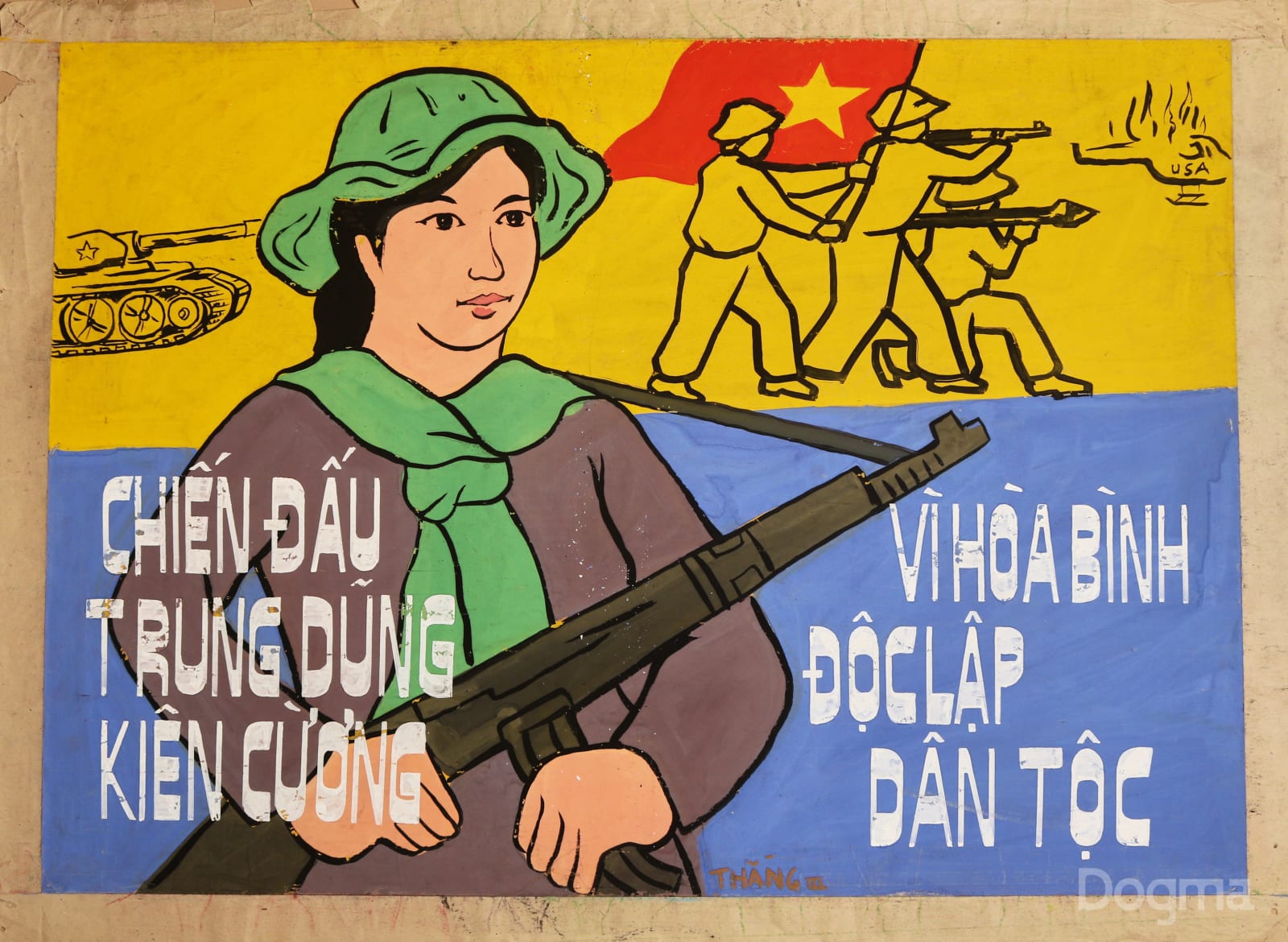 Thắng III, Chiến đấu trung dũng kiên cường
