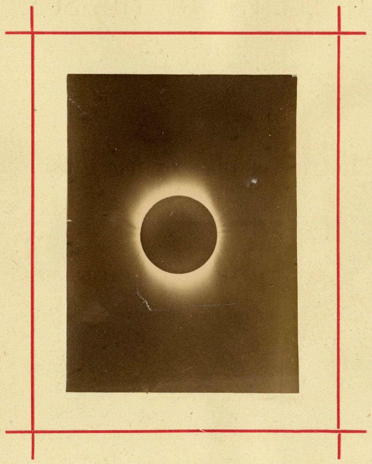 J.M. Schaeberle; S.W. Burnham, Three View of the Total Solar Eclipse of December, 1889