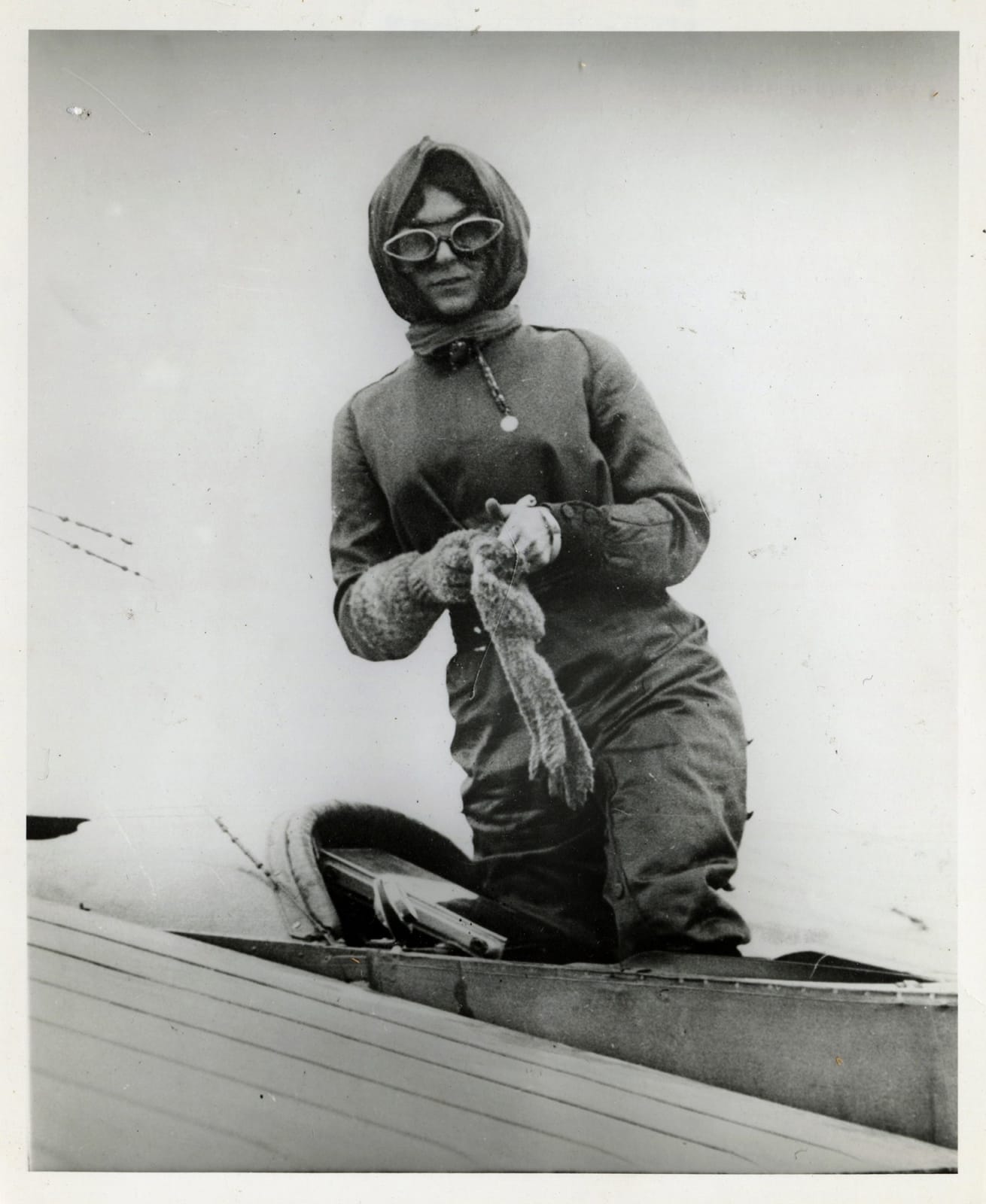 [Harriet Quimby], Four Photographs of the Pioneering Pilot and First Woman to Obtain a Pilot's License, 1910s