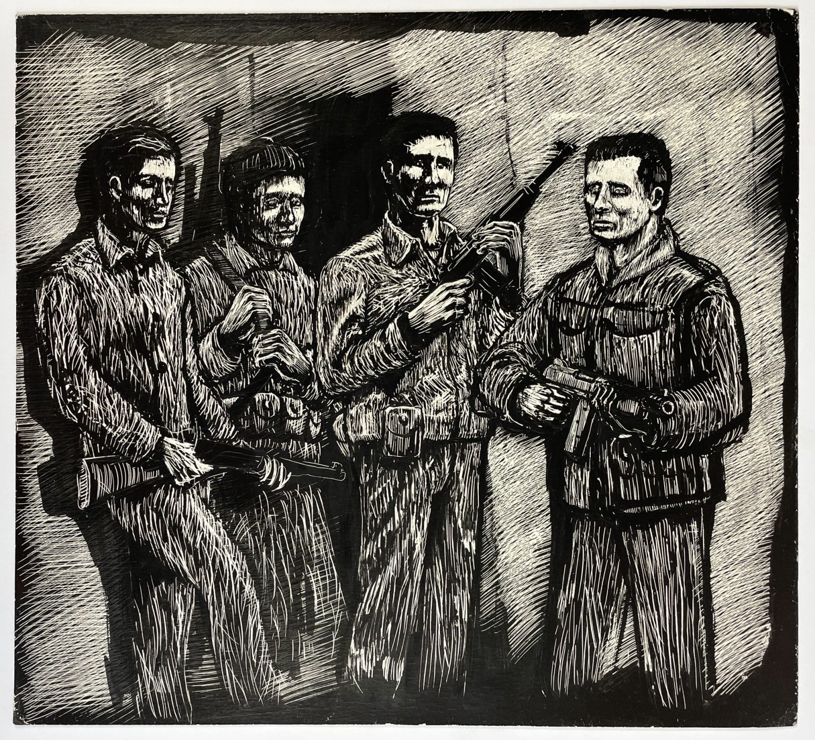 John Hood Hord, [Archive of Vietnam-era Drawings], 1960s