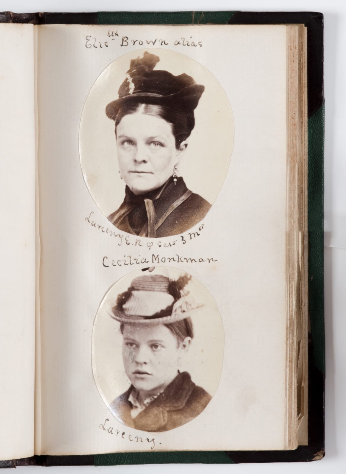 Alfred Shepherd, Trio of Pre-Bertillon Mugshot albums , 1869-77