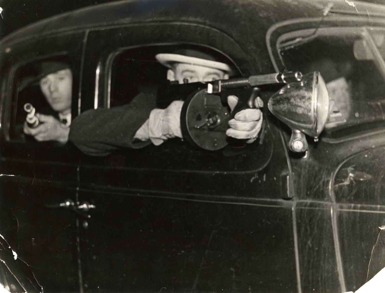 Harald Lechenperg, Seven Photos Related to Chicago's Gangland Wars, 1930s