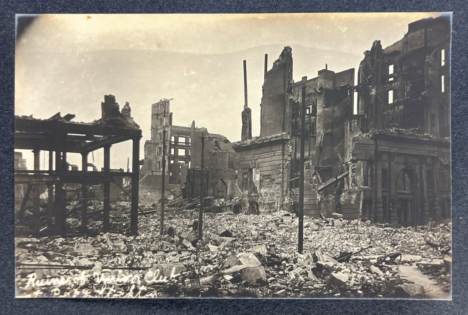 [San Francisco Earthquake], Photo Album Showing the Devastated City and Other Views of California, 1906