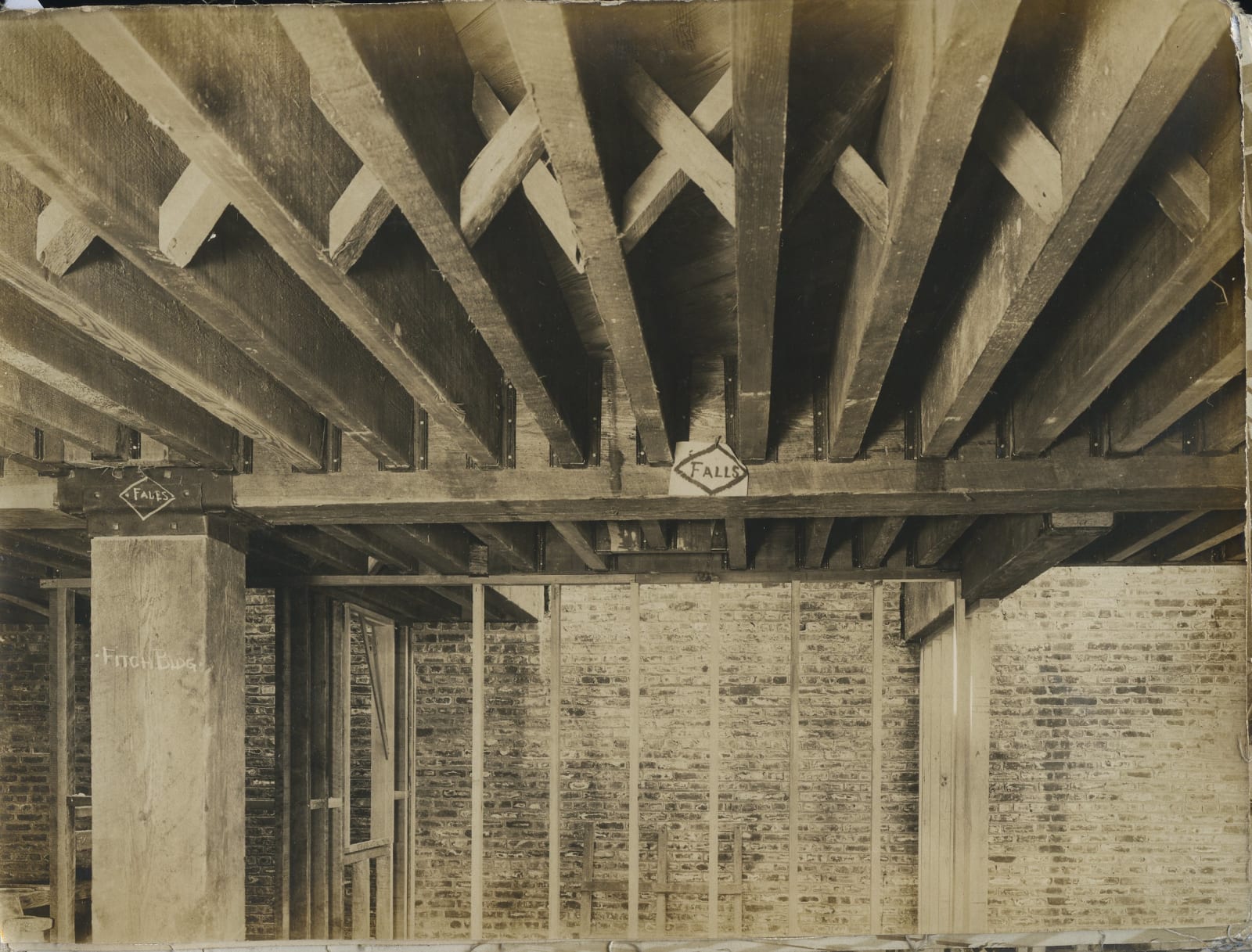 [Falls Manufacturing Company], Falls MFG. Co. Fireproofing Protection, c. 1906-13
