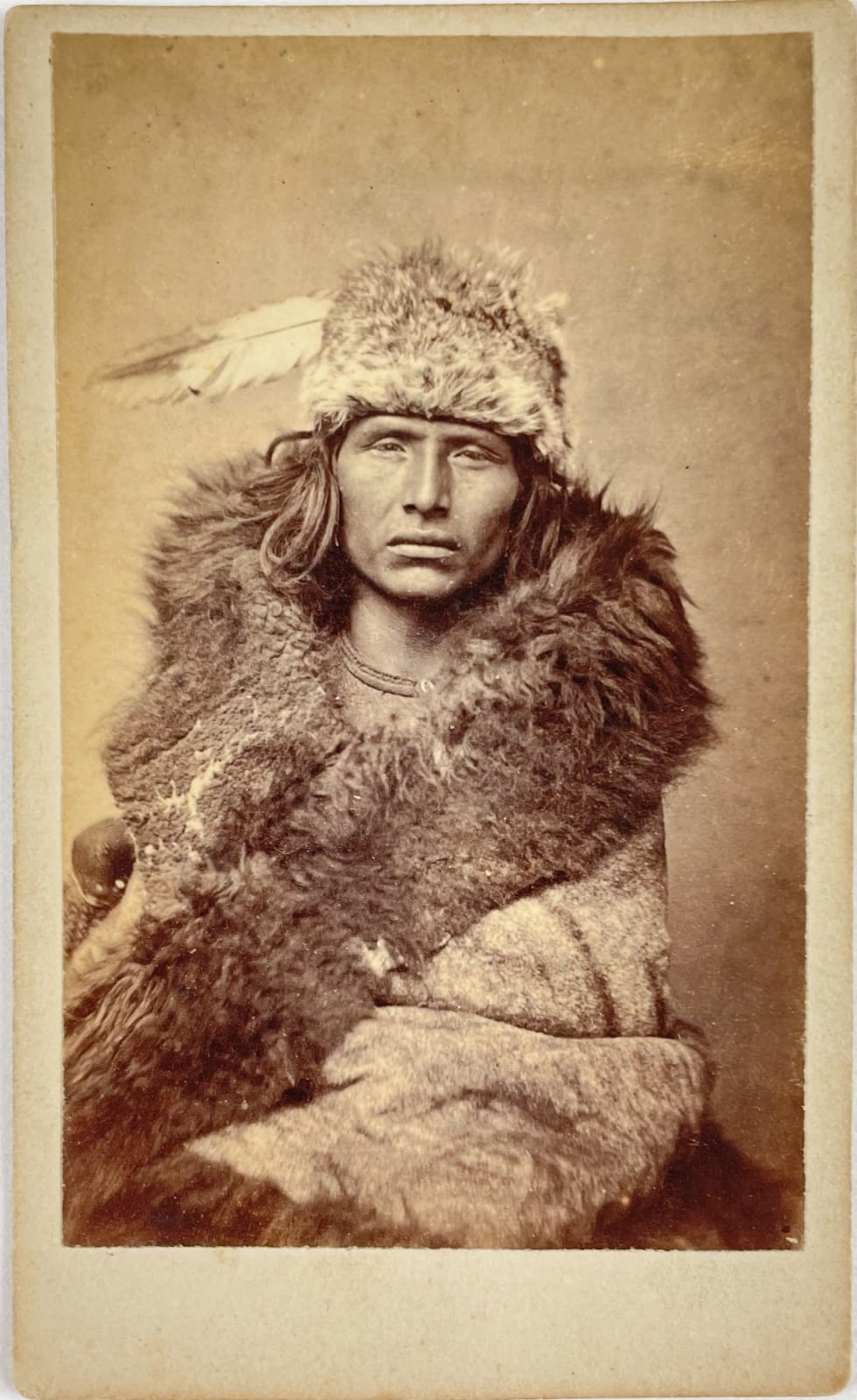 William Henry Jackson, Portrait of Luh-Sa-Coo-Re-Culla-Ha (Particular Time of Day or Esteemed Sun), 1869