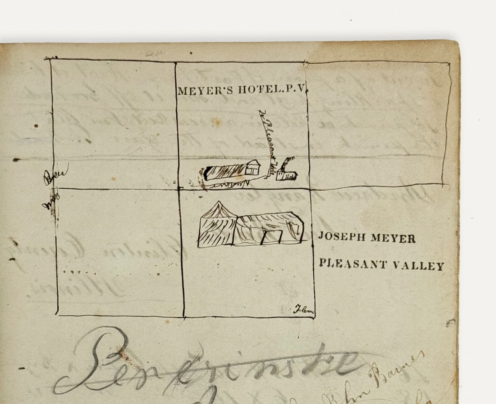 [Meyer's Hotel], Daybook of a Short-Lived, Gold-Rush Hotel in El Dorado County, CA, 1871-78