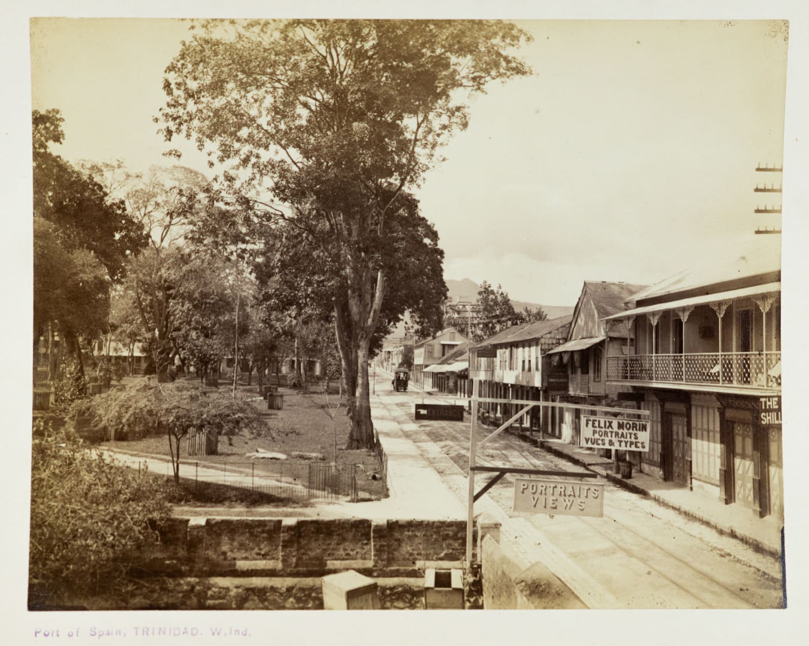 Felix Morin, Port of Spain, Trinidad, 1880s
