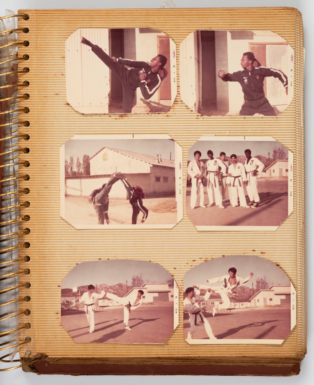 Bro. Ernest Green Jr., Pair of Vibrant, Dynamic Albums Documenting Black Power and Martial Arts at an Army Base in South Korea, 1974-75