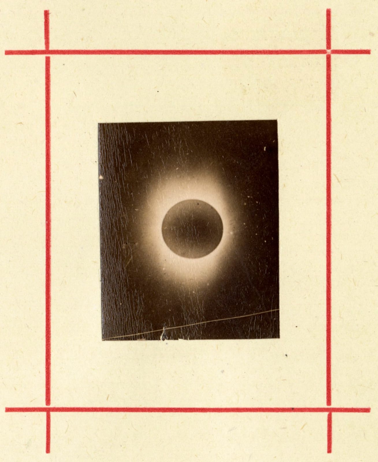 J.M. Schaeberle; S.W. Burnham, Three View of the Total Solar Eclipse of December, 1889