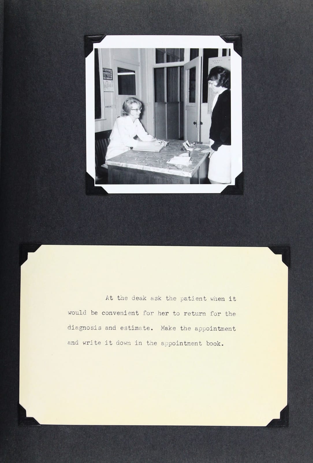 Alana Scott, Step-by-Step Album titled "Complete X-Ray and Darkroom Procedure", c 1960