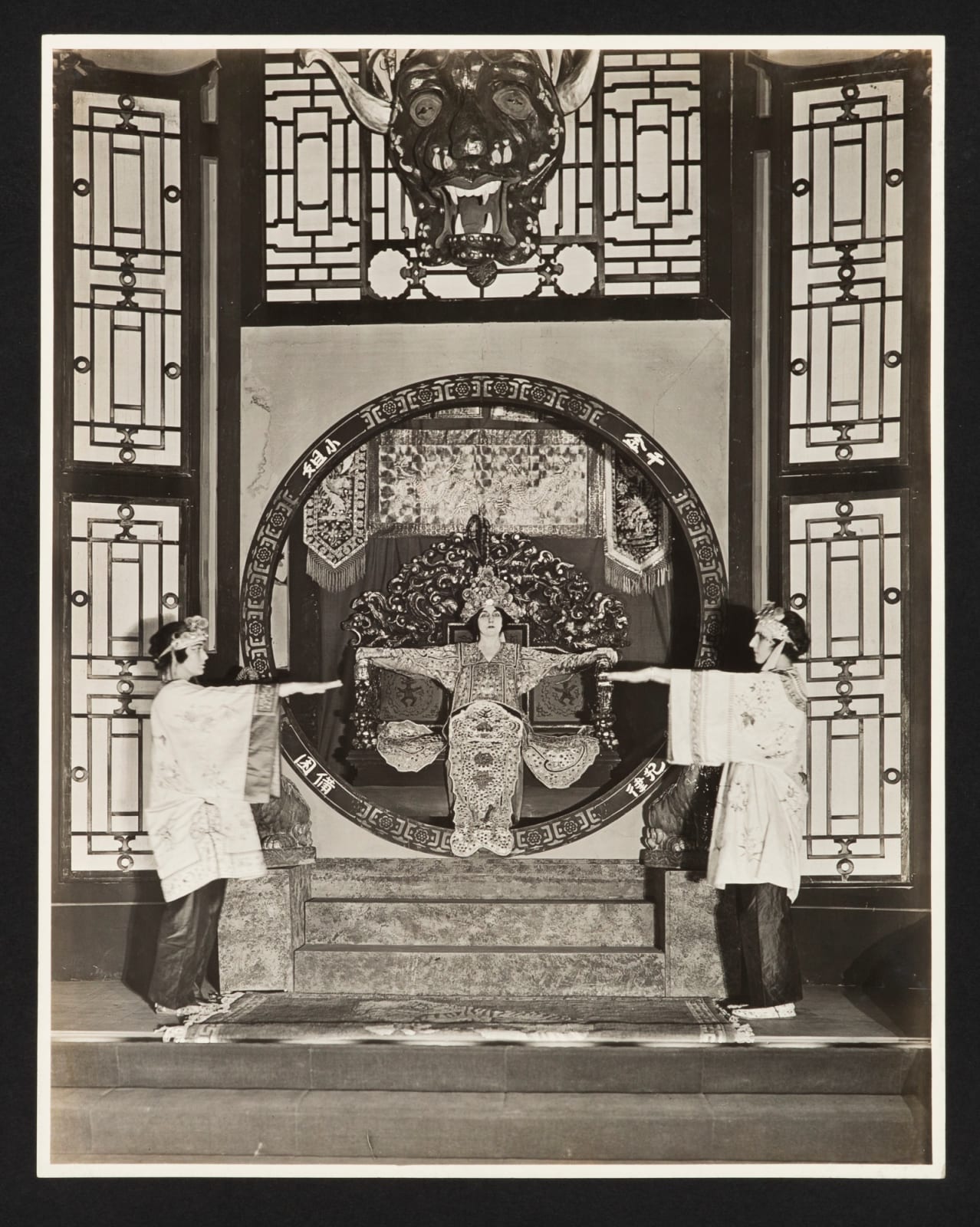 California Theatre, Album Showing Elaborate Set Designs at the Hybrid Venue for Live Performance and Silent Film in the Early Days of Hollywood, 1919-21
