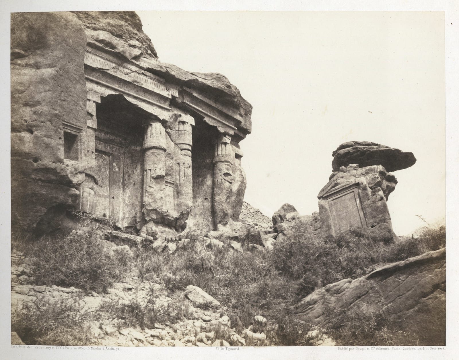 Felix Teynard, Collection of Views from "Egypte et Nubie", c. 1851