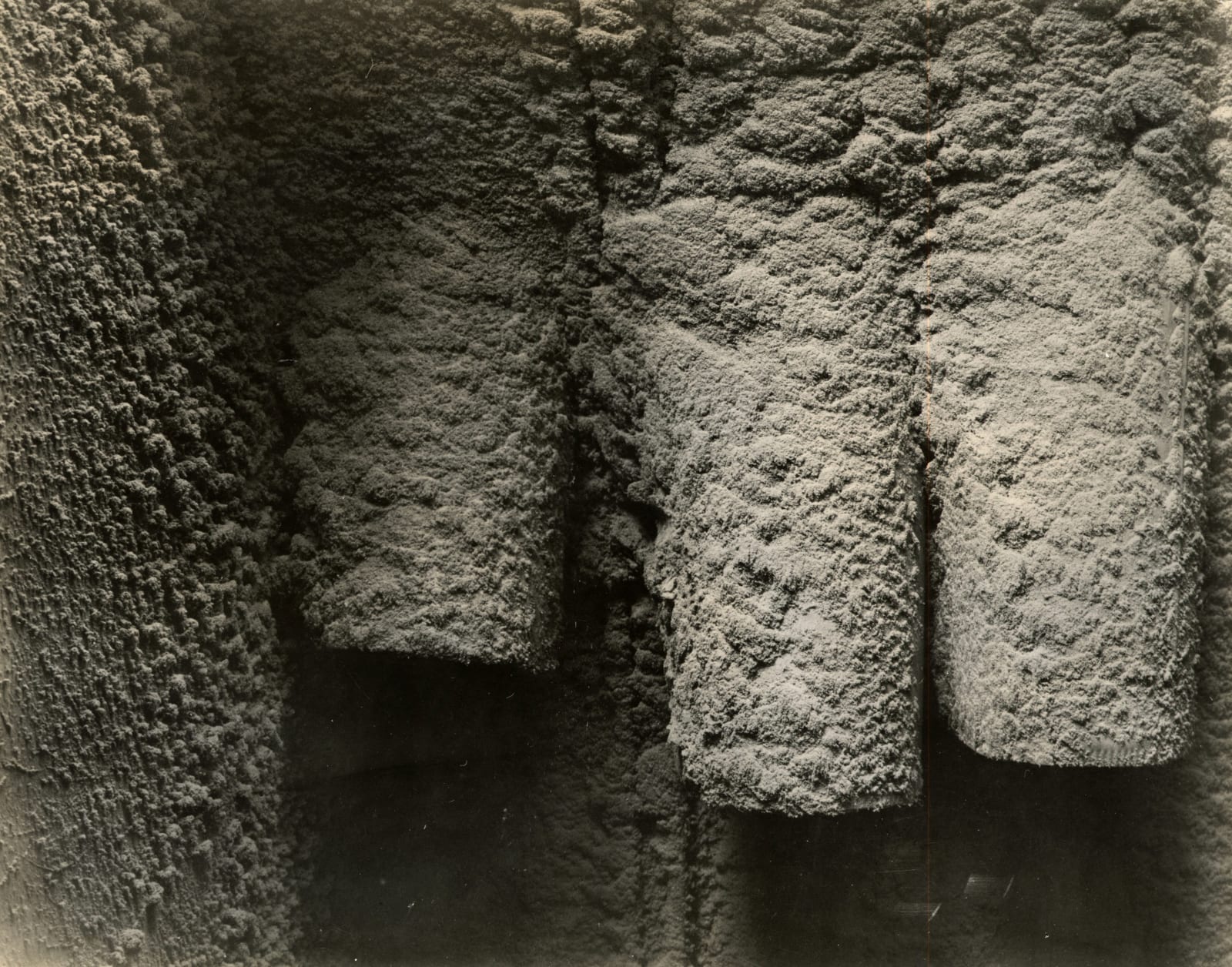 Anonymous, Abstract Composition Depicting an Unknown Build Up of Dust, 1920s