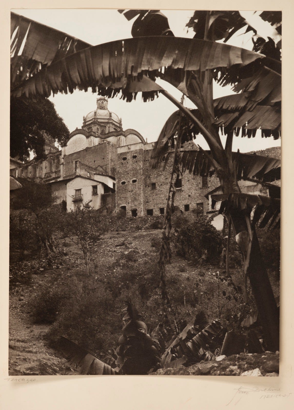 Hugo Brehme, Seven Large-Format Pictorialist Views of Mexico, 1920s