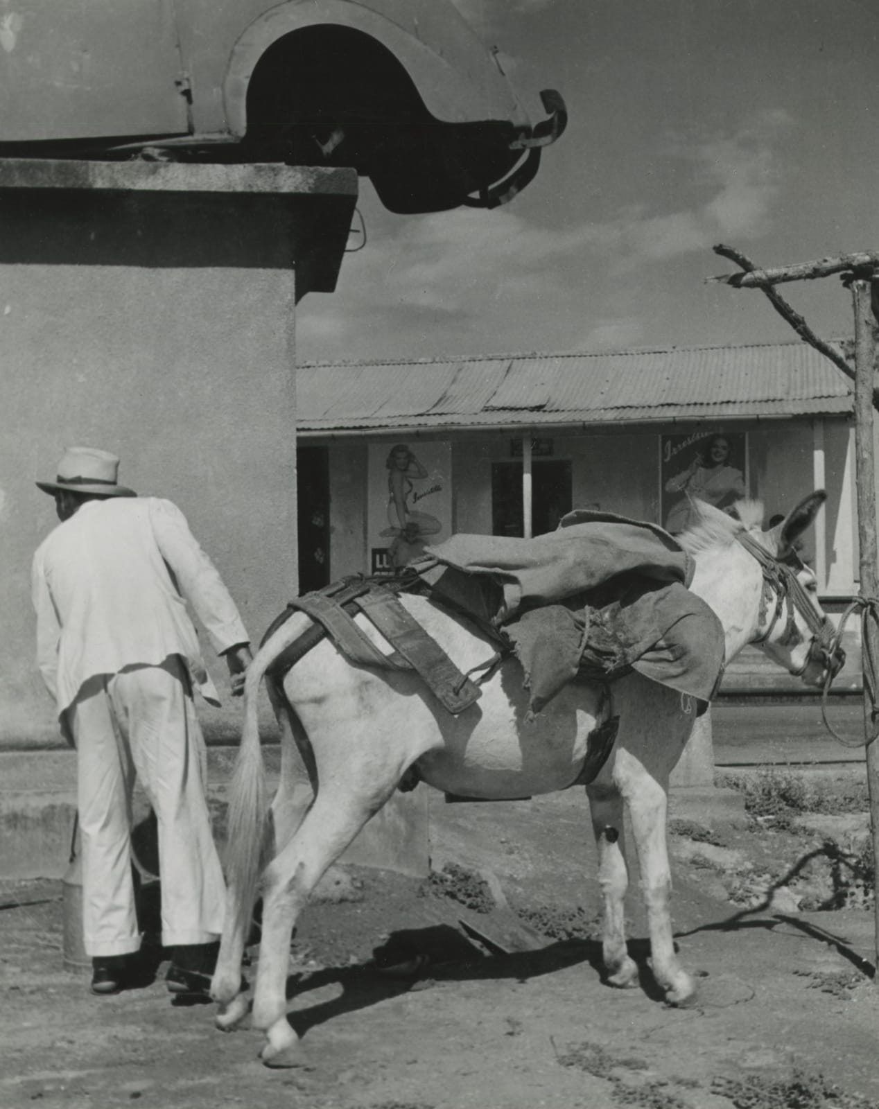 Aubrey Janion, Large Group Showing Life in Haiti, Curacao, and the Virgin Islands, 1950s