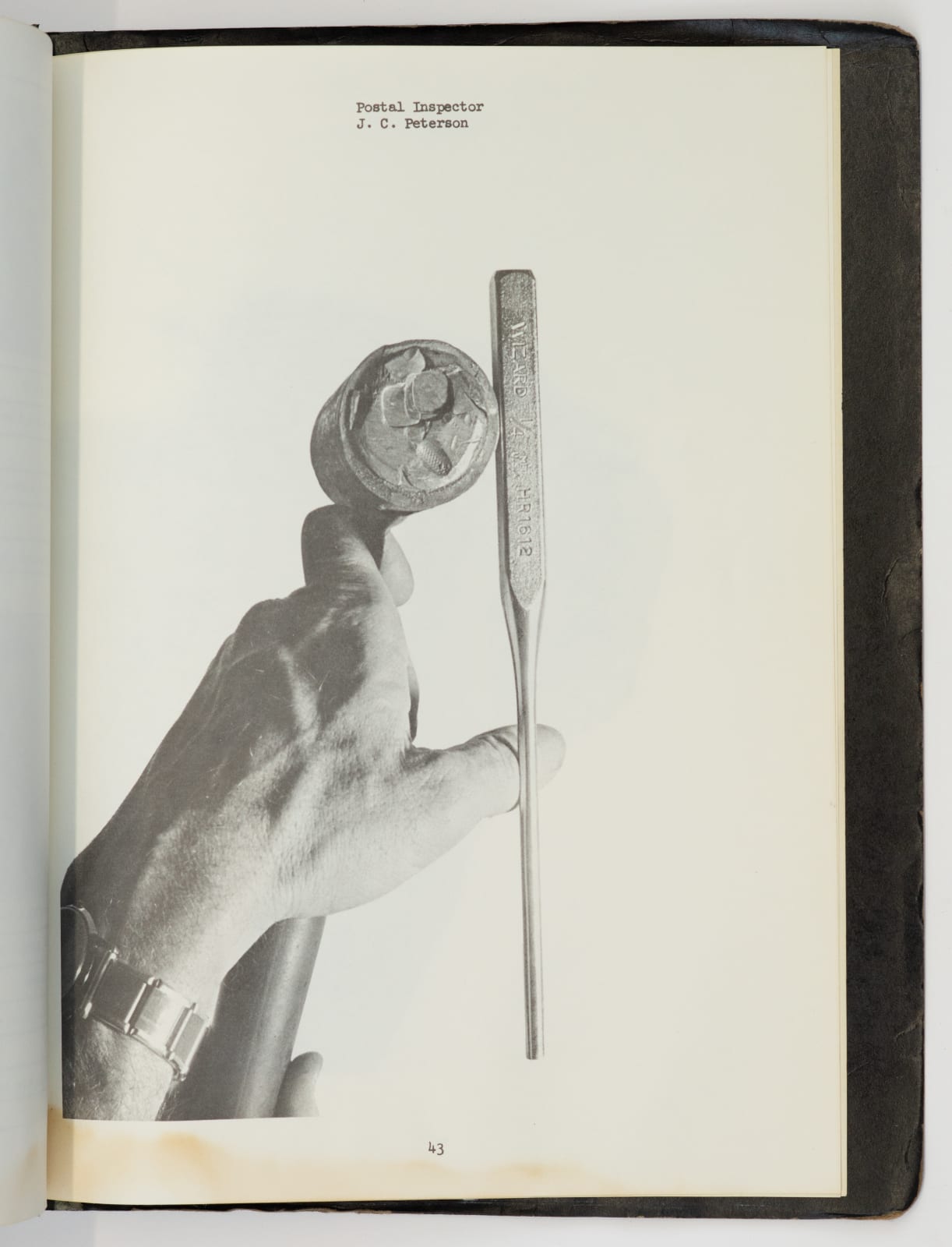 [Southern California Safe Burglary Investigators’ Association], Zine-like dossier used by safe burglary investigators throughout California, 1969