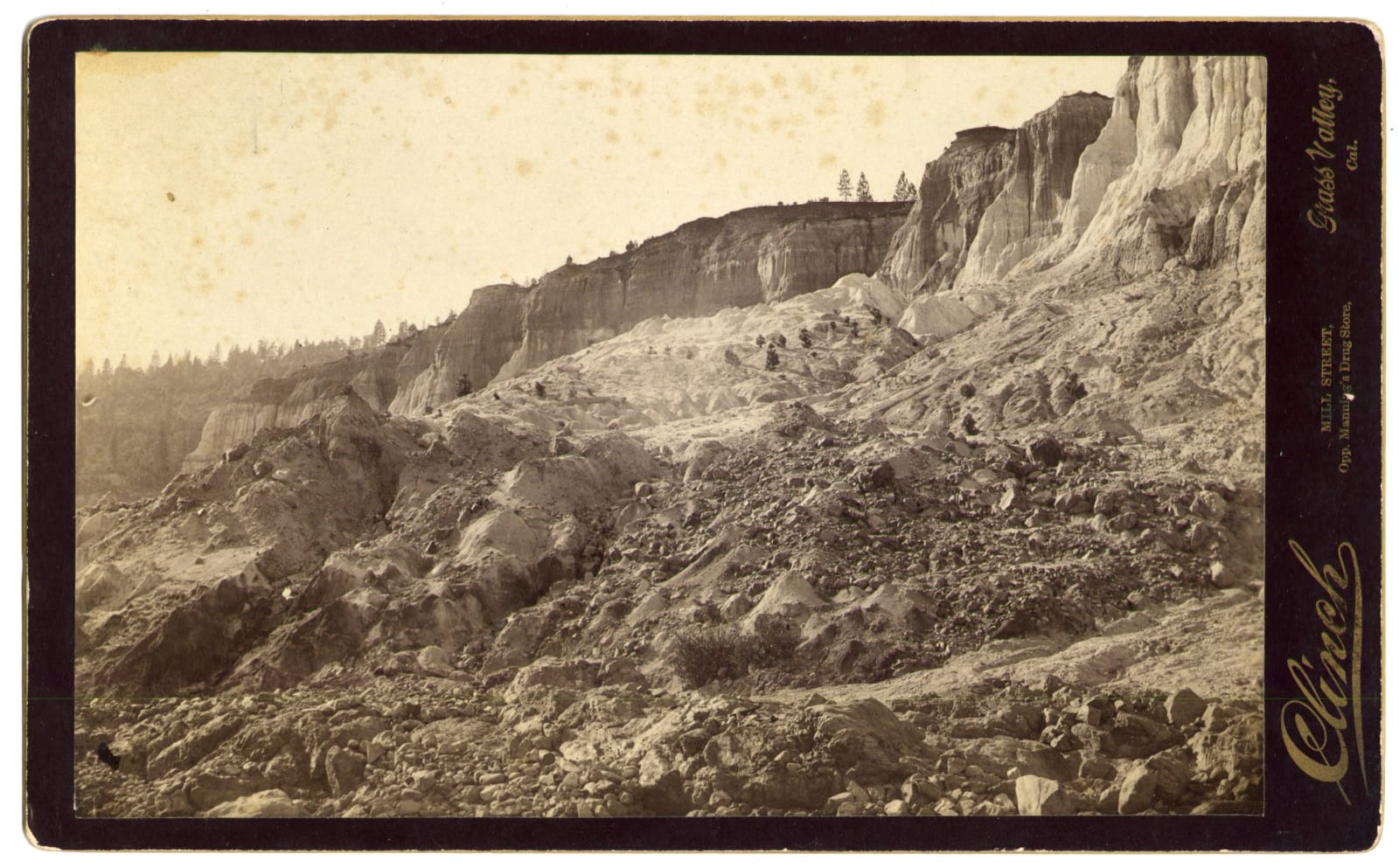 [Nevada County, California], Substantial and Important Collection of 19th and Early 20th-Century Photos of Nevada City, Grass Valley, and other Mining Towns, 1860s-1920s