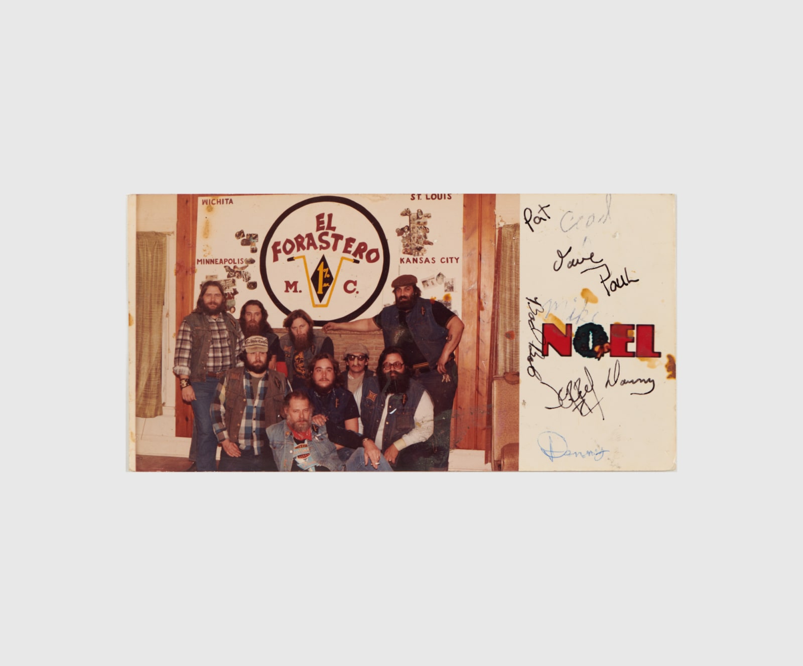 [El Forastero Motorcycle Club], Christmas Cards from an Outlaw M.C., c. 1980