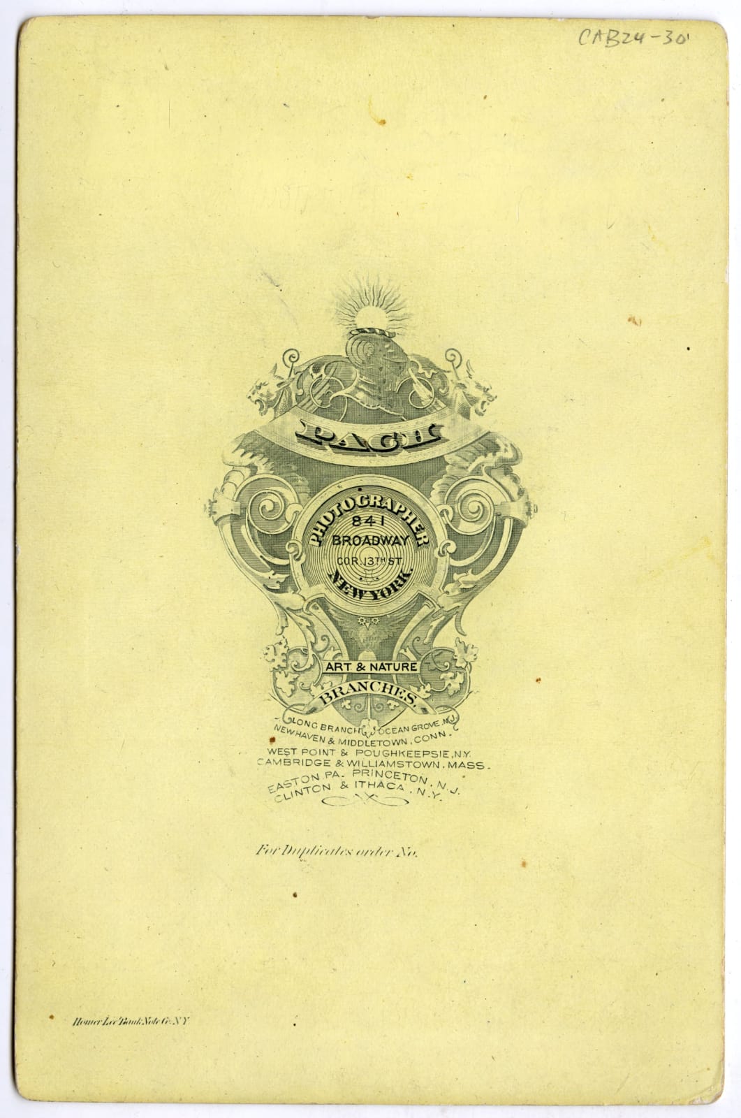 Pach Brothers, Pair of Photographs Showing Harvard Professor Ko K'un-hua and His Family, c. 1880