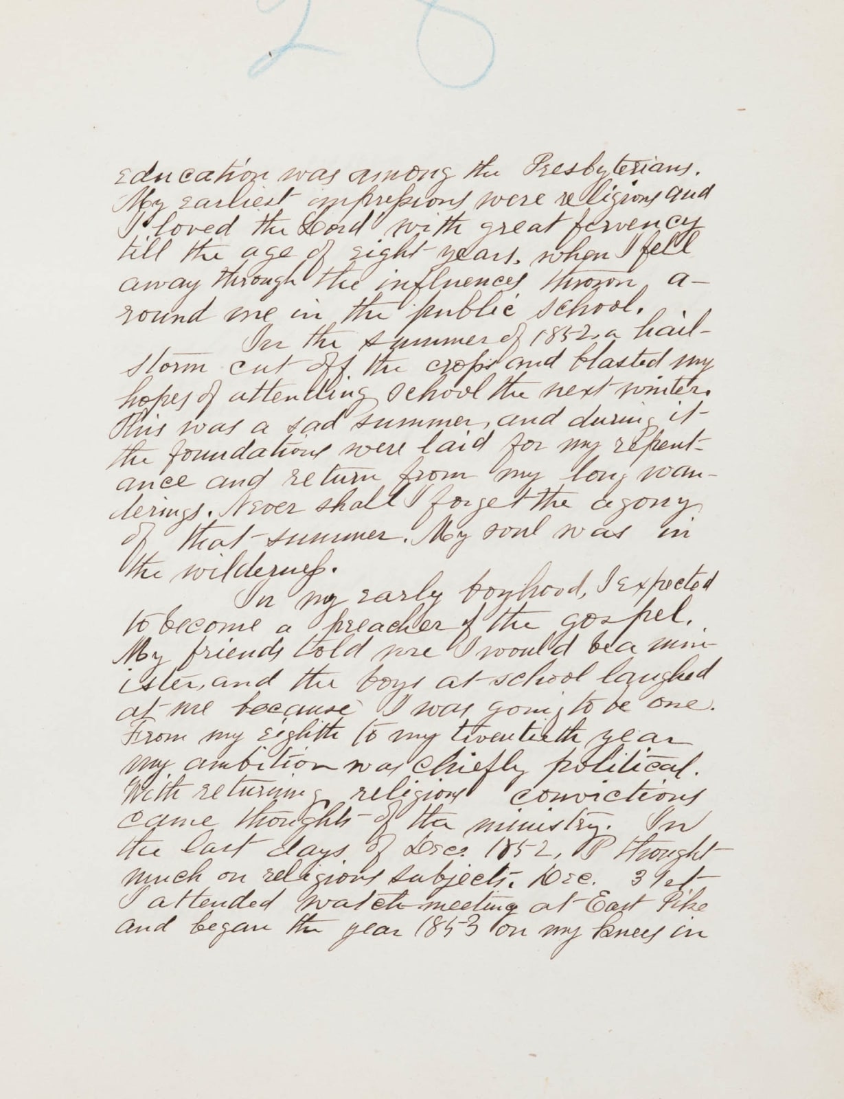 [Garrett Biblical Institute], Photographically-Illustrated Yearbook with Manuscript Biographies, 1867