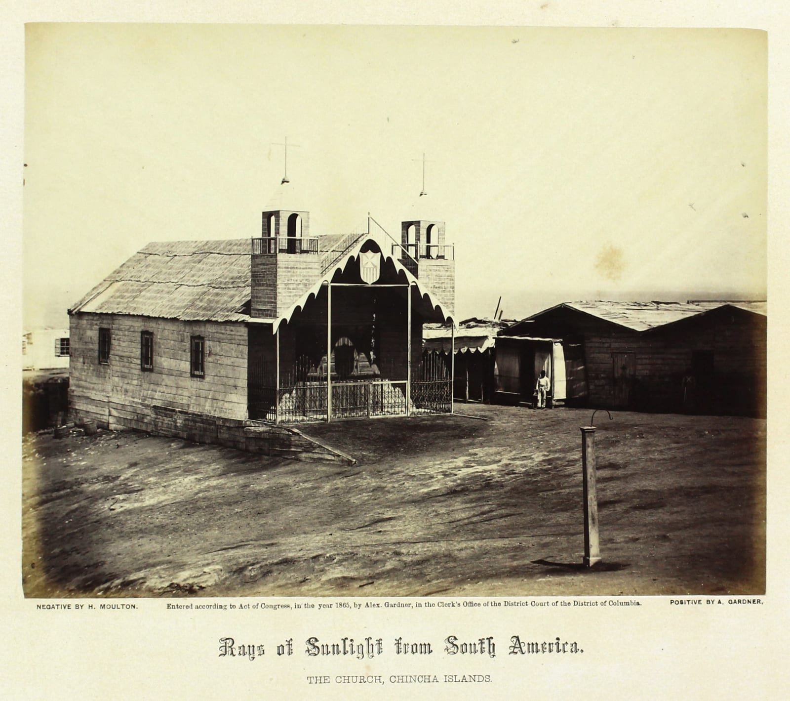 Alexander Gardner & Henry De Witt Moulton, Rays of Sunlight from South America, 1865