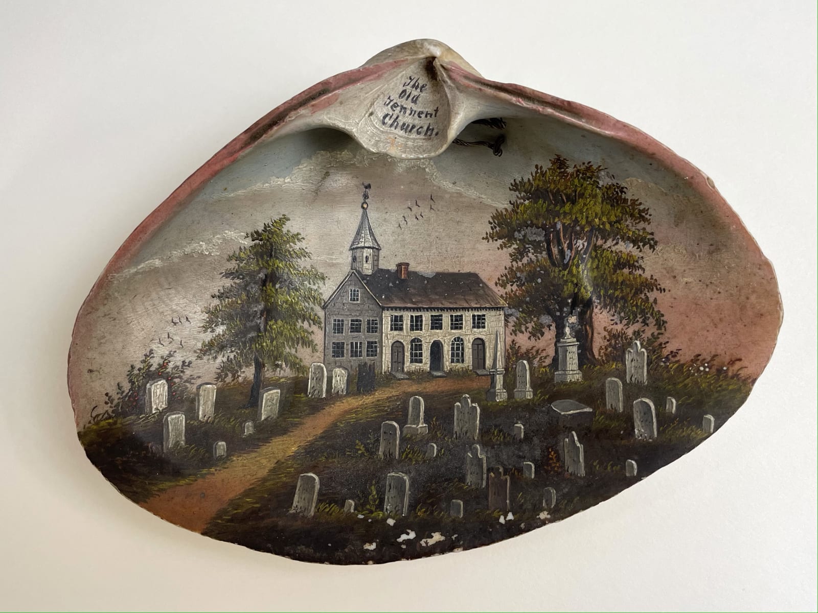 Carrie A. Bowne Swift, [Five Views of The Old Tennent Church and Parsonage], 1870-90