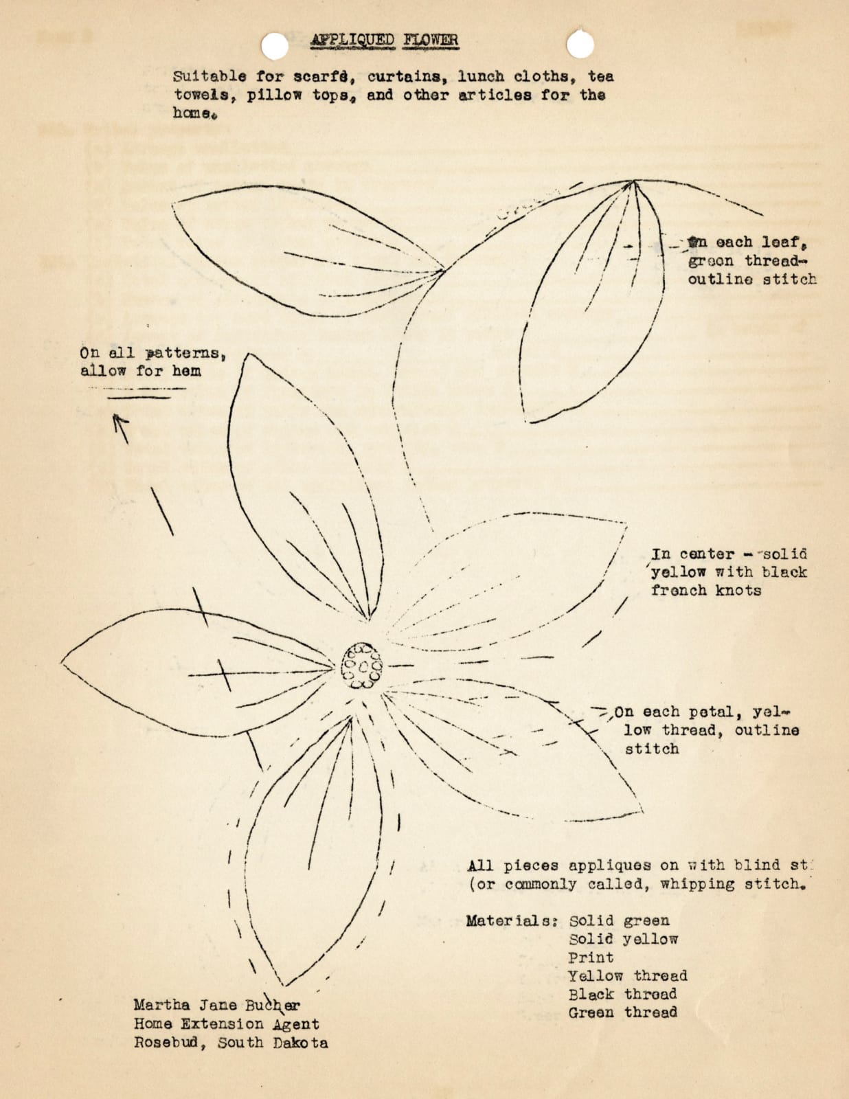 Carl B. Aamodt, Photographically-Illustrated Annual Report of the Division of Extension and Industry on the Rosebud Reservation, 1937