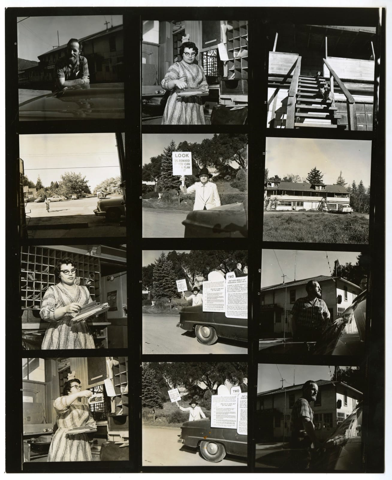 [Holy City, California], Collection of press photographs Documenting the Utopian Community in. the Santa Cruz Mountains, 1920s-60s