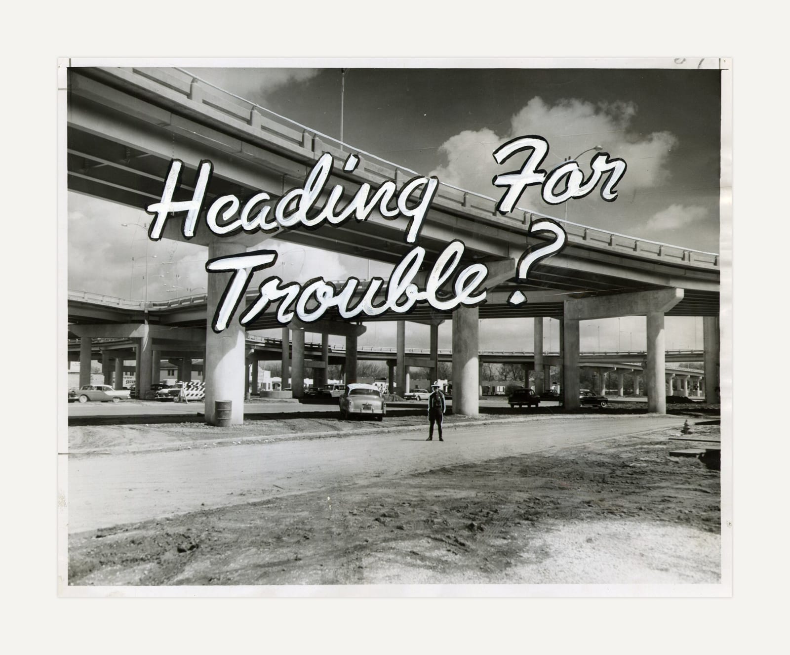 Unknown, Ominous Message for Traffic Safety, 1957