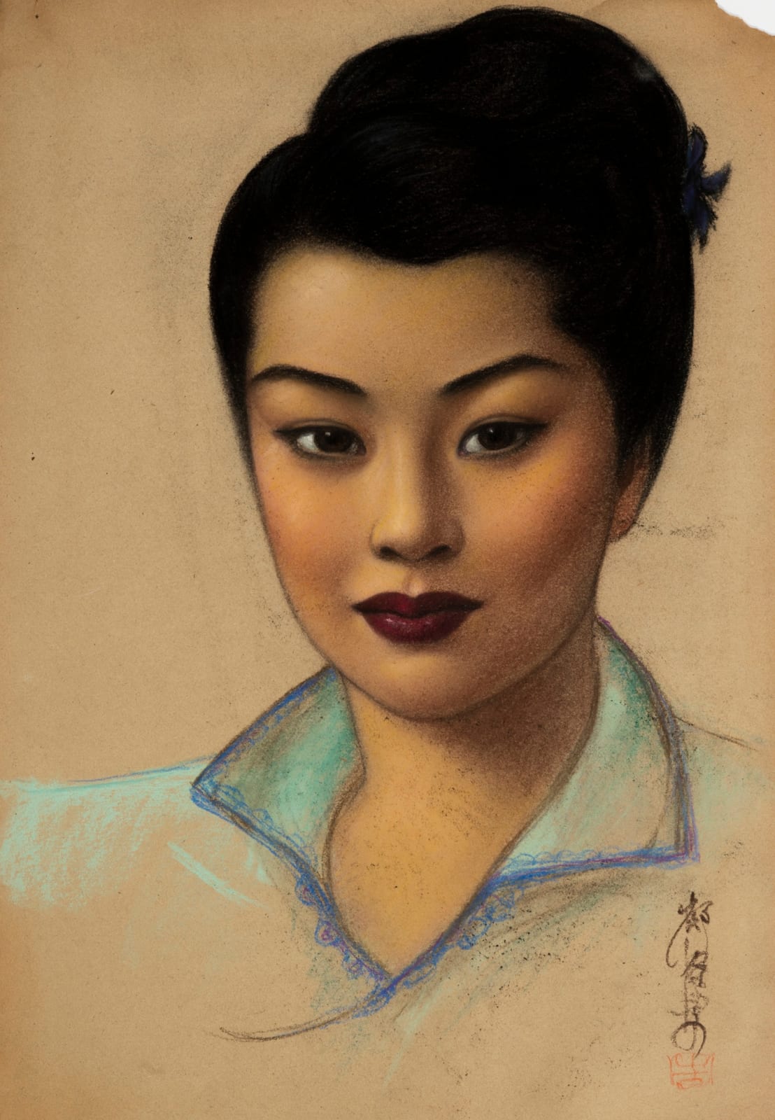 Wy Log Fong, Ten Chinese-American Portraits, 1940s-50s