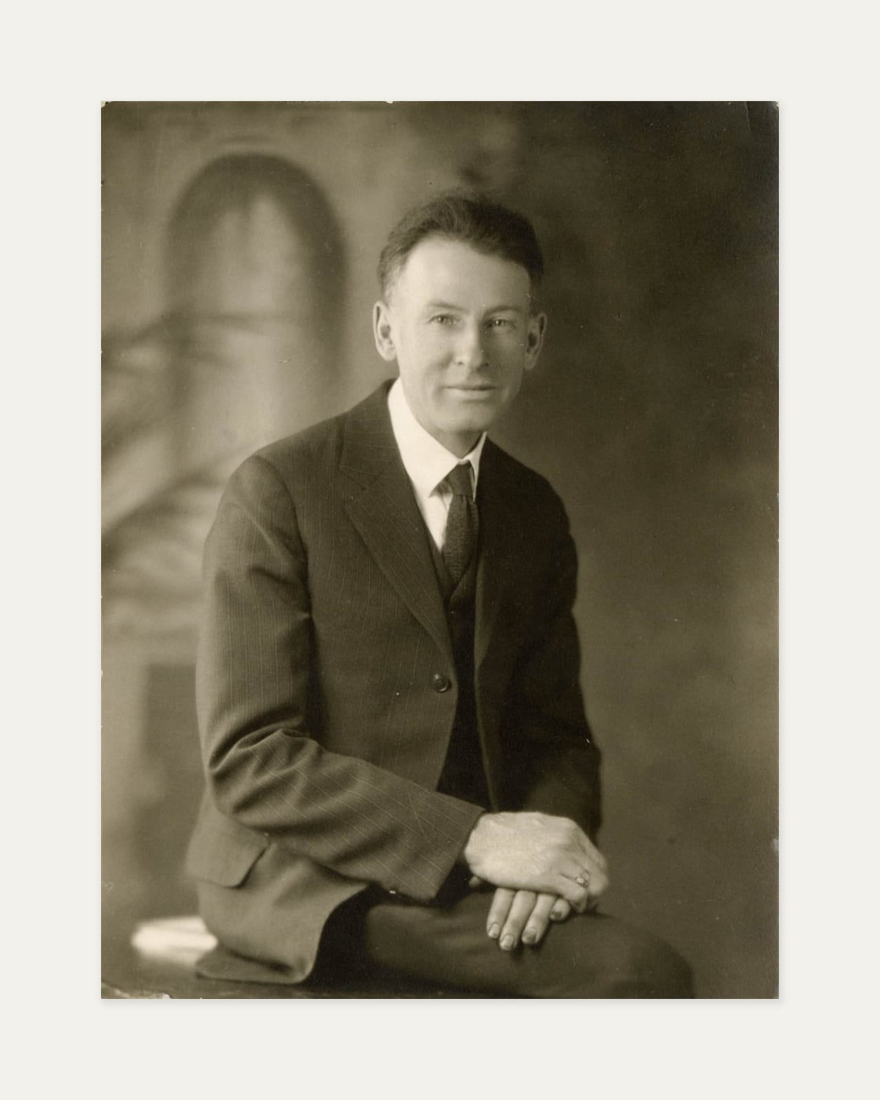 Frank Bennet Fiske, Photographic Postcards Showing Standing Rock Agency and a Portrait of the Artist, 1910s-20s