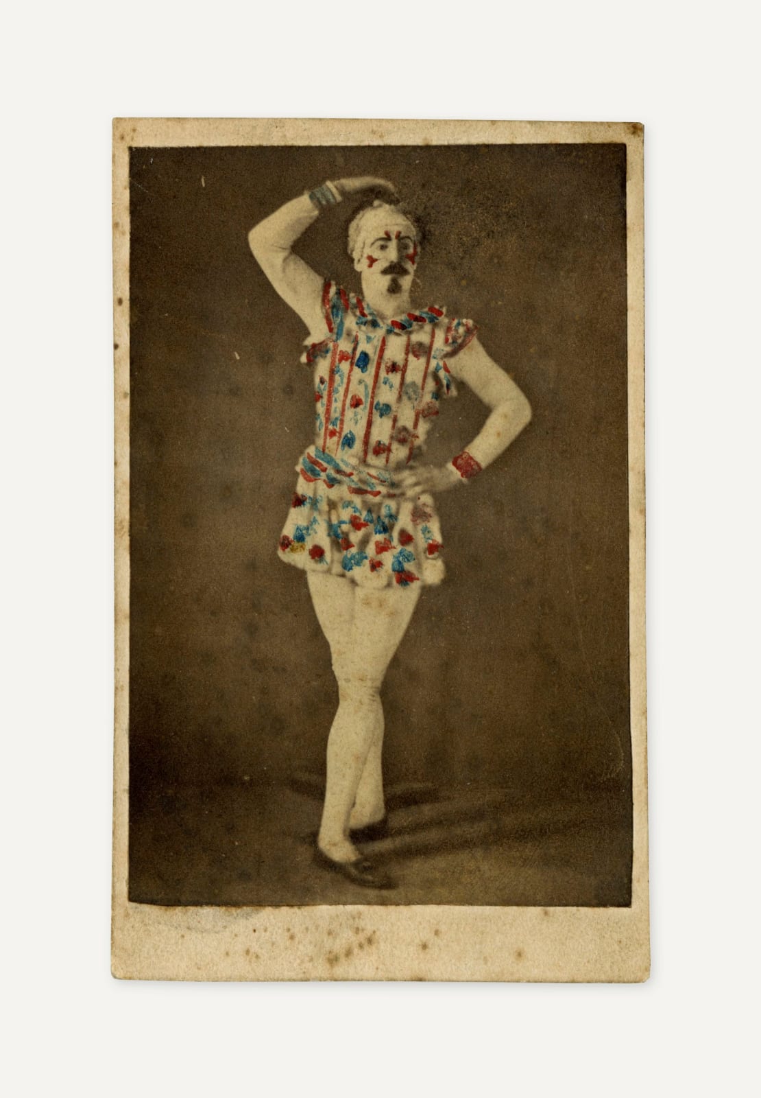 Edward B. Stamp, Portrait of a Clown, 1860s