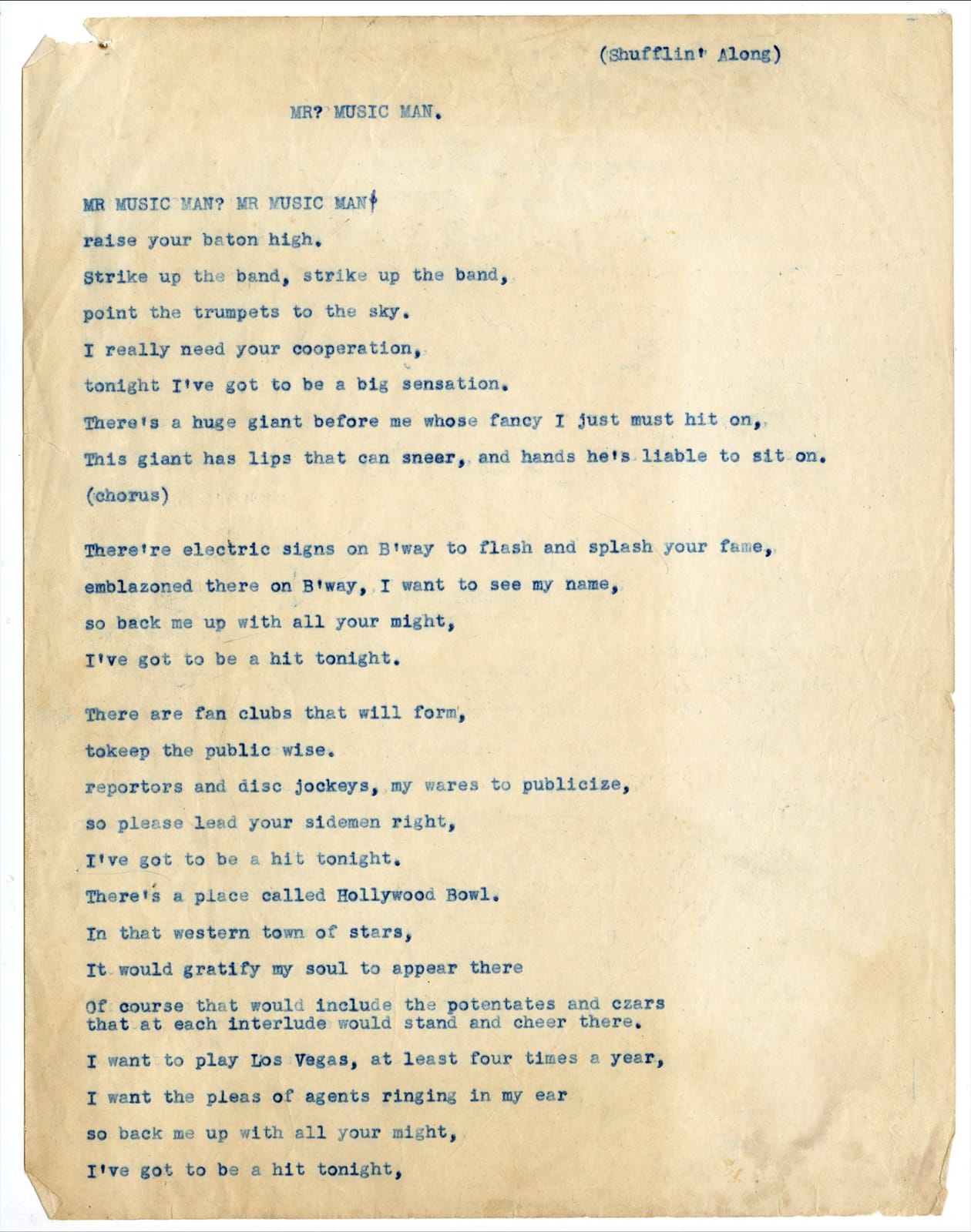 [Pinkney Roberts], Group of Photos, Flyers, and other Ephemera Related to the "The Fashion Plate M.C." , 1940s-70s